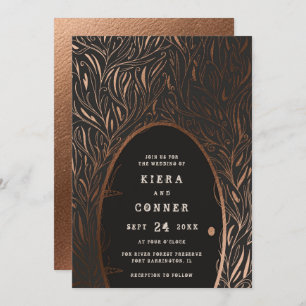 Fairy door Irish Folklore Fairytale Tree Weddensch Kaart