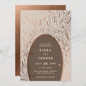 Fairy door Irish Folklore Fairytale Tree Weddensch Kaart (Voorkant / Achterkant)