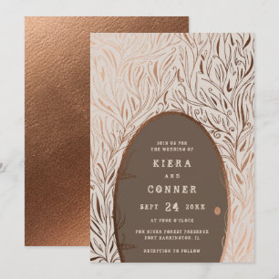 Fairy door Irish Folklore Fairytale Tree Weddensch Kaart