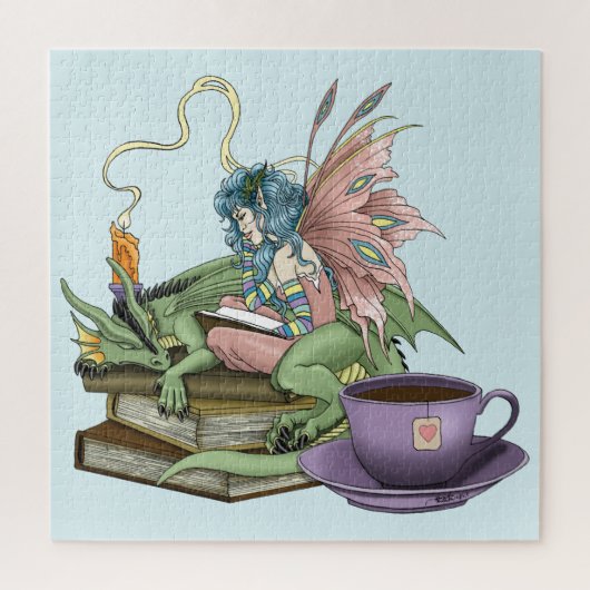 Fairy Dragon Books Tea Friendship Legpuzzel (Verticaal)