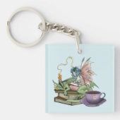 Fairy Dragon Books Tea Friendship  Sleutelhanger (Voorkant)