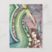 Fairy Dragon Briefkaart van Molly Harrison (Voorkant)