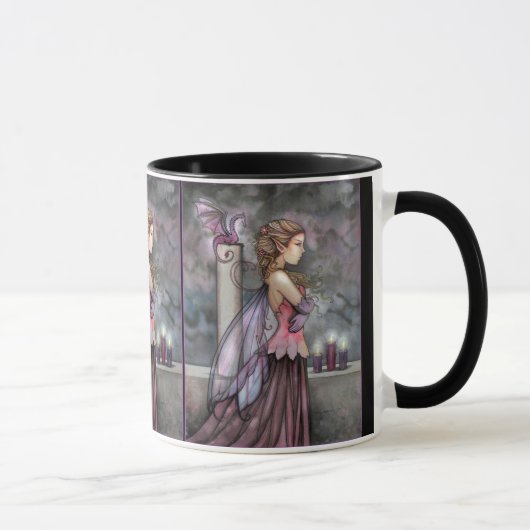 Fairy Dragon Coffee Mok by Molly Harrison (Rechts)