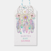 Fairy Dream Catcher Arrow Feathers Linten Cadeaulabel (Voorkant)