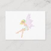 Fairy Dream Catcher Arrow Feathers Luier Raffle Informatiekaartje (Achterkant)