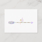 Fairy Dream Catcher Baby shower Book Request Enclo Informatiekaartje (Achterkant)