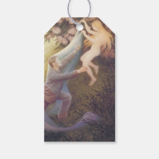 Fairy Dream (door Theodor Severin Kittelsen) Cadeaulabel (Voorkant)