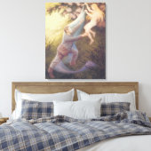 Fairy Dream (door Theodor Severin Kittelsen) Canvas Afdruk (Insitu (Slaapkamer))