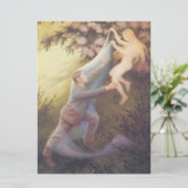 Fairy Dream (door Theodor Severin Kittelsen) Kaart (Staand voorkant)