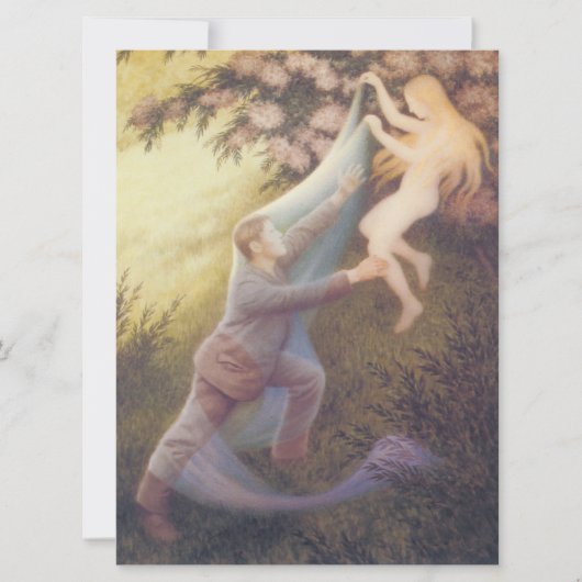 Fairy Dream (door Theodor Severin Kittelsen) Kaart (Voorkant)