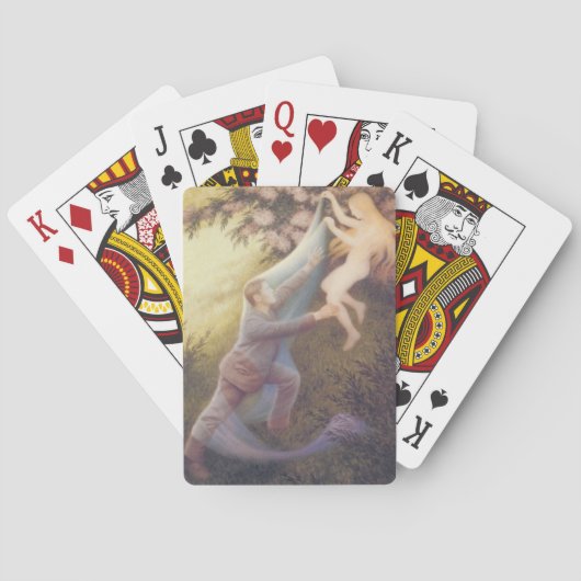 Fairy Dream (door Theodor Severin Kittelsen) Pokerkaarten (Achterkant)