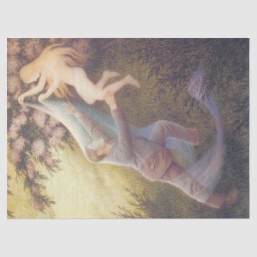 Fairy Dream (door Theodor Severin Kittelsen) Tissuepapier (Voorkant)