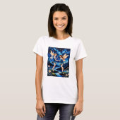 Fairy Dreamland Sterrennacht T-shirt (Voorkant volledig)