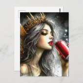 Fairy Drink een frisdrank Briefkaart (Voorkant / Achterkant)