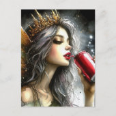 Fairy Drink een frisdrank Briefkaart (Voorkant)