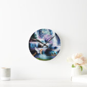 Fairy droomfantasieklok ronde klok (Huis)