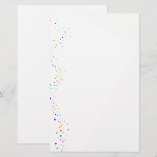 Fairy Dust Briefpapier (Voorkant / Achterkant)