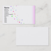 Fairy Dust Custom Visitekaartje (Voorkant / Achterkant)