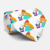 "Fairy Dust" Cute Funny Cartoon Magic Princess Stropdas (Opgerold)