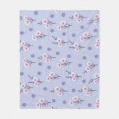 Fairy Dust Daisies Fleece Deken (Voorkant)