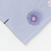 Fairy Dust Daisies Fleece Deken (Hoek)