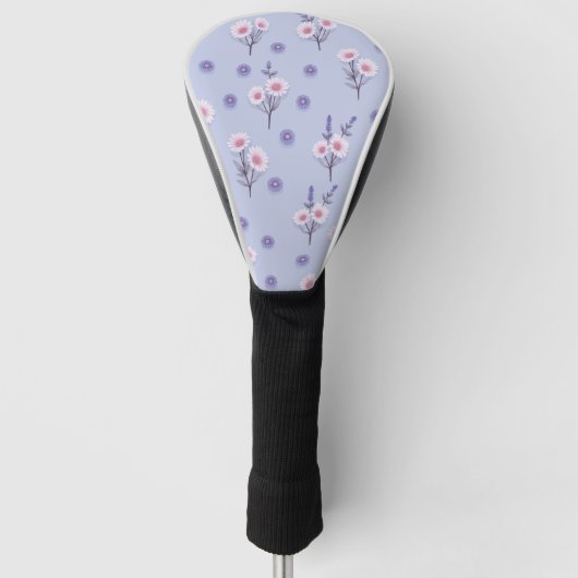 Fairy Dust Daisies Golfheadcover (Voorkant)