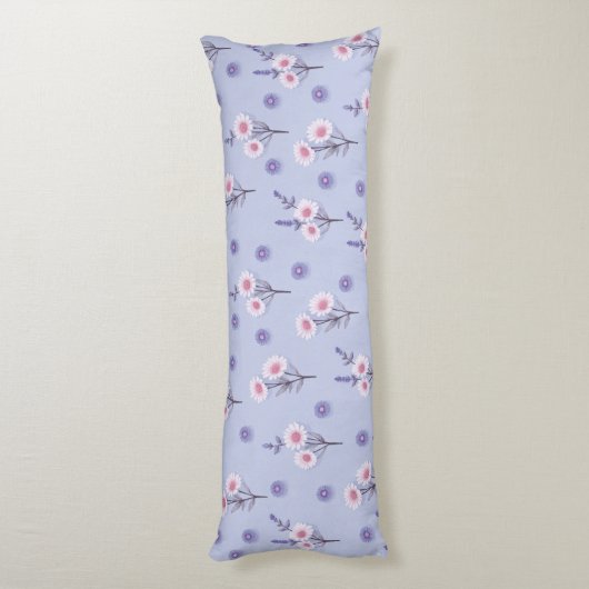 Fairy Dust Daisies Lichaamskussen (Achterkant (Verticaal))