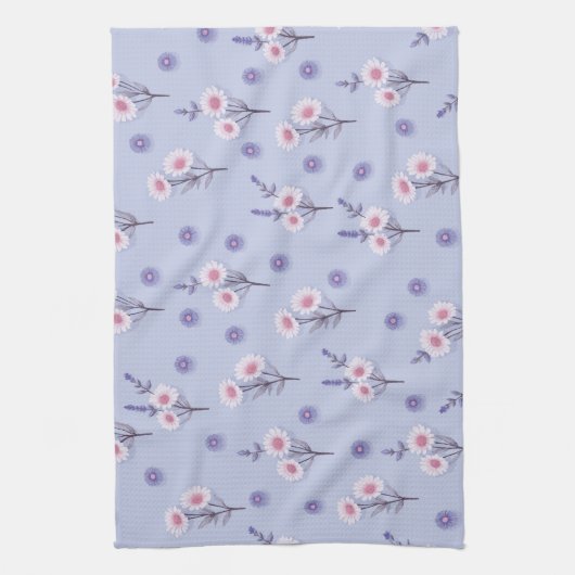Fairy Dust Daisies Theedoek (Verticaal)