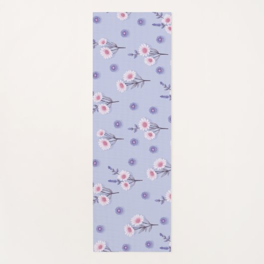 Fairy Dust Daisies Yogamat (Voorkant)