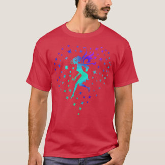 Fairy Dust Heart Stars Love Fairies  Fae Fa T-shirt