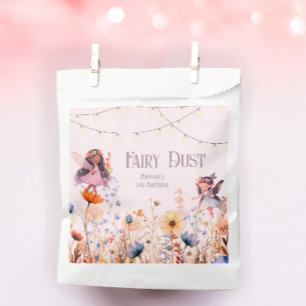 Fairy Dust Magic Tweede Verjaardag Bedankzakje