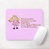 Fairy Dust Sprinkles Mousepad Muismat (Met muis)