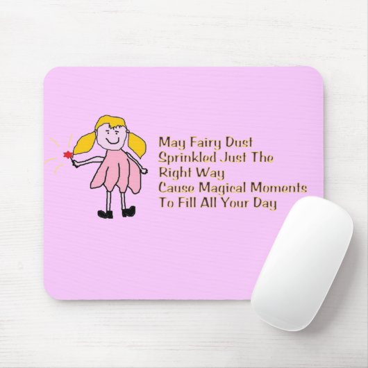 Fairy Dust Sprinkles Mousepad Muismat (Met muis)