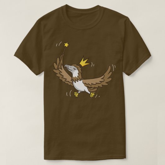 Fairy Eagle Wildlife Mystical Bird Eagle Fairy Lov T-shirt (Design voorkant)