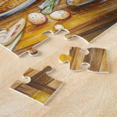 Fairy Easter Tea Party Bunny Springtime Fun Legpuzzel (Zijkant)