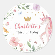 Fairy Eenhoorn Stickers