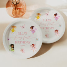 Fairy eerste betoverde feeën 1e verjaardagsfeest