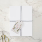 Fairy eerste  bloemenkroeg cadeaulabel (Met Touw)