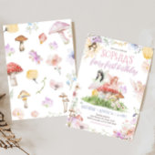 Fairy eerste grillige verjaardagsfeestje kaart