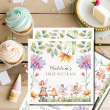 Fairy eerste magische tuin 1e verjaardag