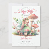 Fairy Eerste Magische Tuin Meisjes 1e Verjaardag Kaart (Voorkant)