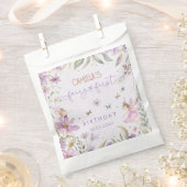 Fairy eerste meisje 1e verjaardag bedankzakje (Geknipt)