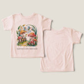 Fairy eerste meisje verjaardagsfeestje (Ontwerp Voorkant & Achterkant)