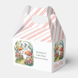 Fairy eerste meisje verjaardagsfeestje bedankdoosjes