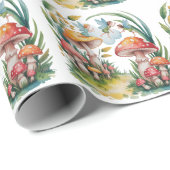 Fairy eerste meisje verjaardagsfeestje cadeau cadeaupapier (Rol Hoek)