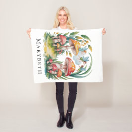 Fairy eerste meisje verjaardagsfeestje cadeau fleece deken