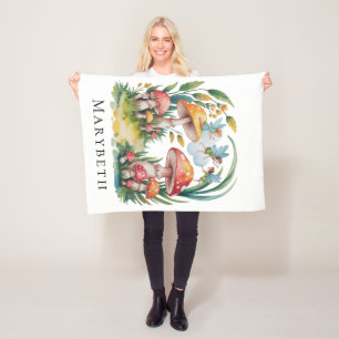 Fairy eerste meisje verjaardagsfeestje cadeau fleece deken