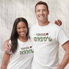 Fairy eerste ouders vader verjaardag t-shirt