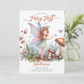 Fairy Eerste Terracotta Magische Meisjes 1e Verjaa Kaart (Staand voorkant)