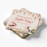 Fairy Eerste Thema Meisje's 1e Verjaardag Party Cu Kartonnen Onderzetters<br><div class="desc">Verhoog de eerste verjaardagsviering van je kleine fee met onze Fairy First Theme Girl's 1st Birthday Party Custom Square Paper Onderzetters! Dit zijn niet zomaar onderzetters; ze zijn de perfecte aanvulling op uw betoverende feesten met een fairy tuinthema. Vervaardigd met zorg en bestrooid met sprookjesstof, onze onderzetters zijn voorzien van...</div>